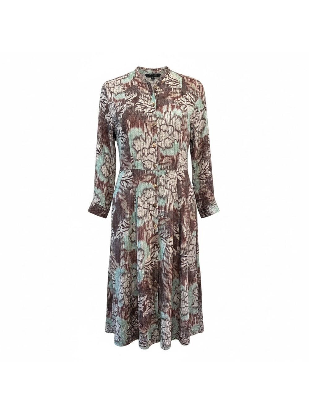 Bitte Kai Rand Fil Coupé Floral Coat Dress Midi Small EUC - Picture 2 of 6